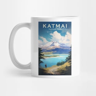 Katmai National Park Travel Poster Mug